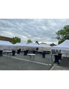 Mange debout avec housse noire