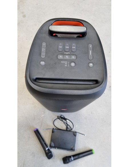 Enceinte connectée et micros sans fil