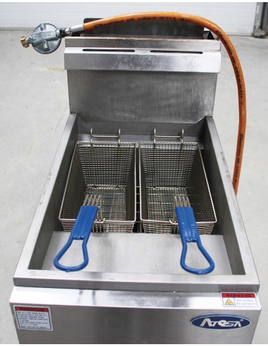 Friteuse à gaz 21L