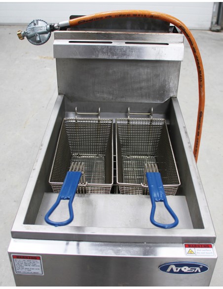 Friteuse à gaz 21L