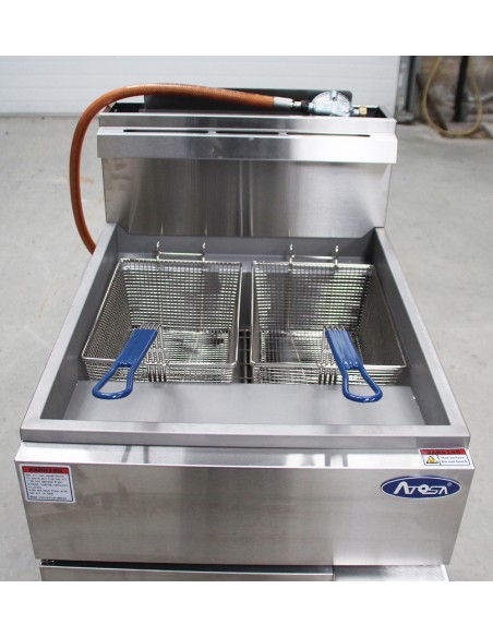 Friteuse à gaz 28L
